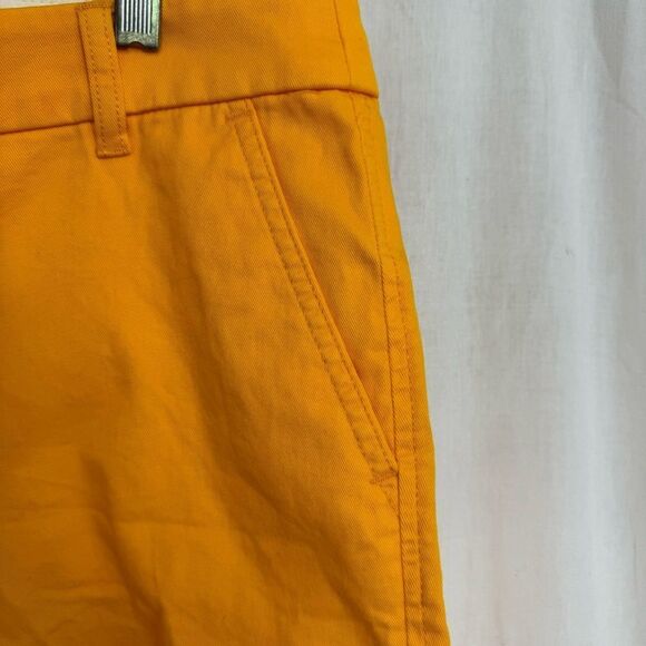 NEW J.Crew Yellow 5” Cotton Chino Short Size 10 - Picture 4 of 11